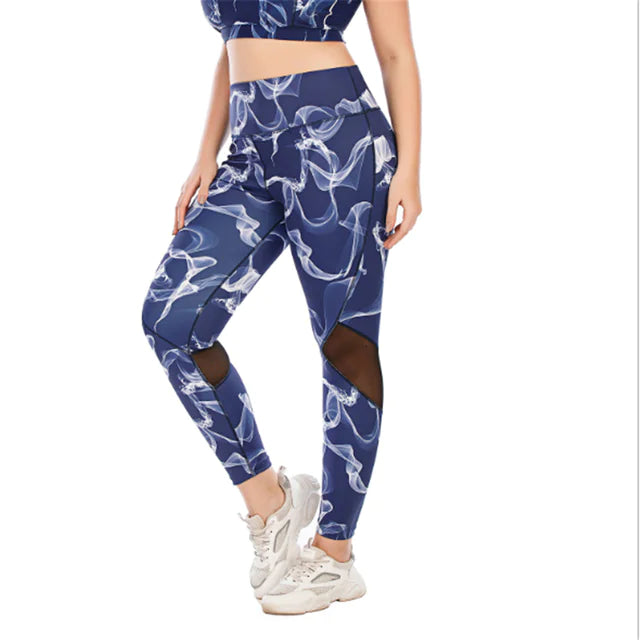 Plus Size Fitness Set