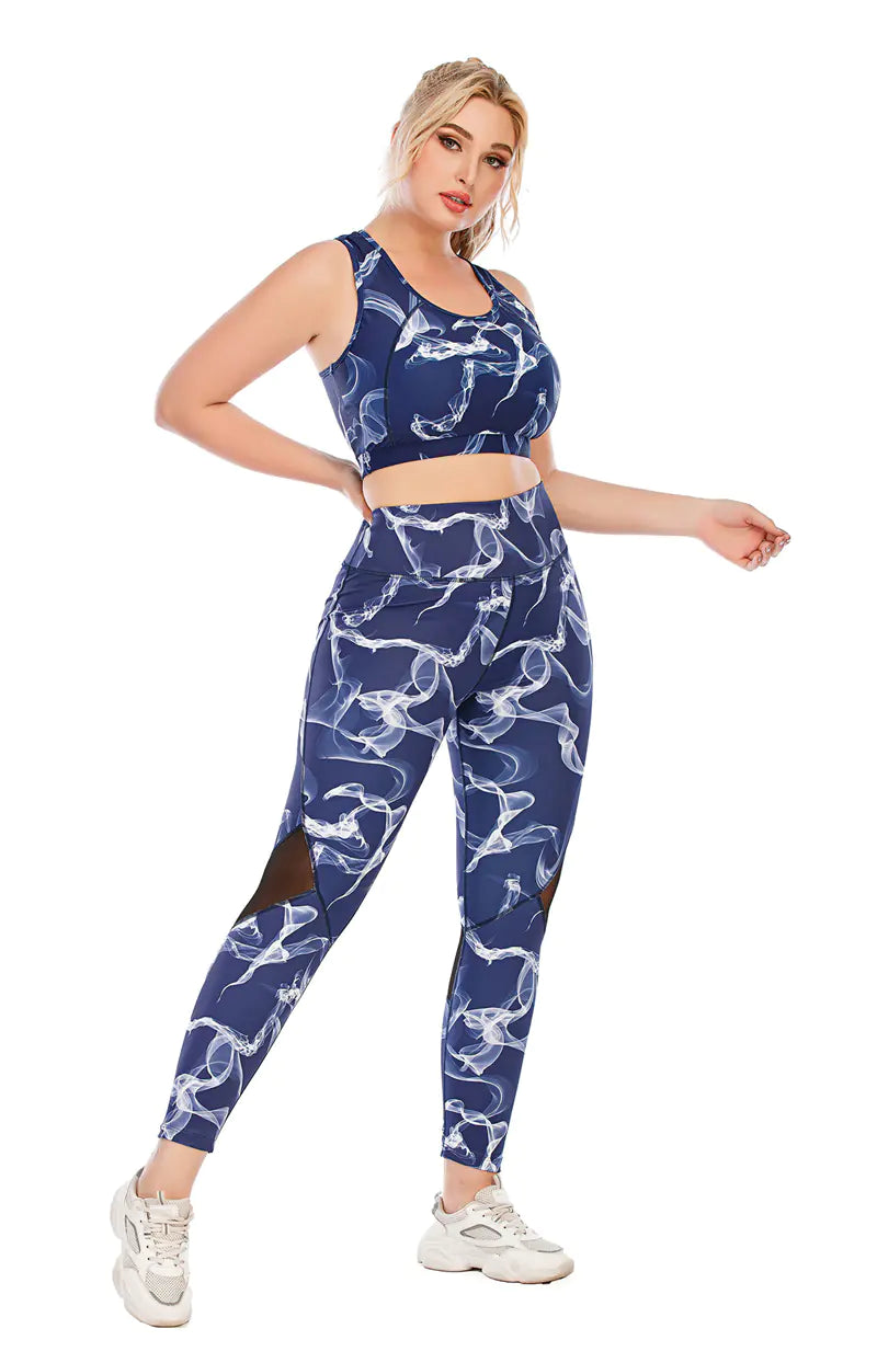 Plus Size Fitness Set