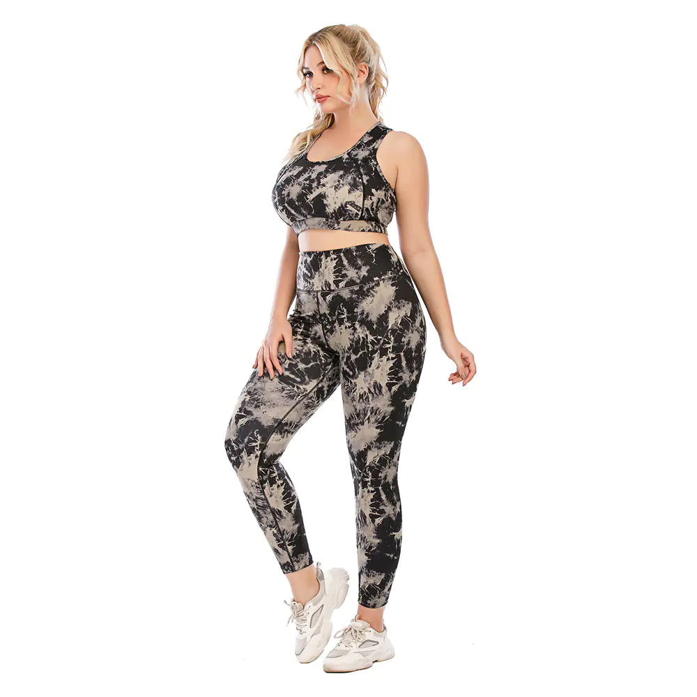 Plus Size Yoga & Gym Set