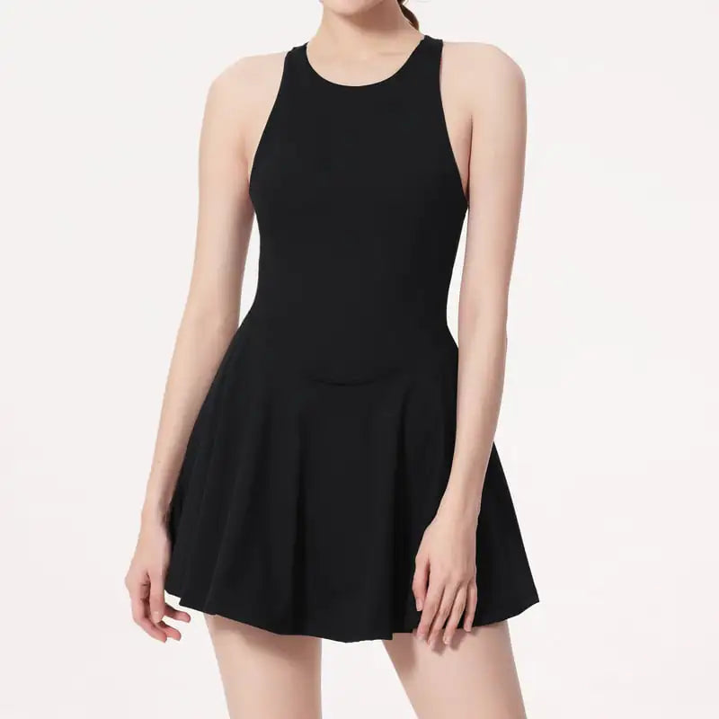 Beauty Back Yoga Jumpsuit Dress