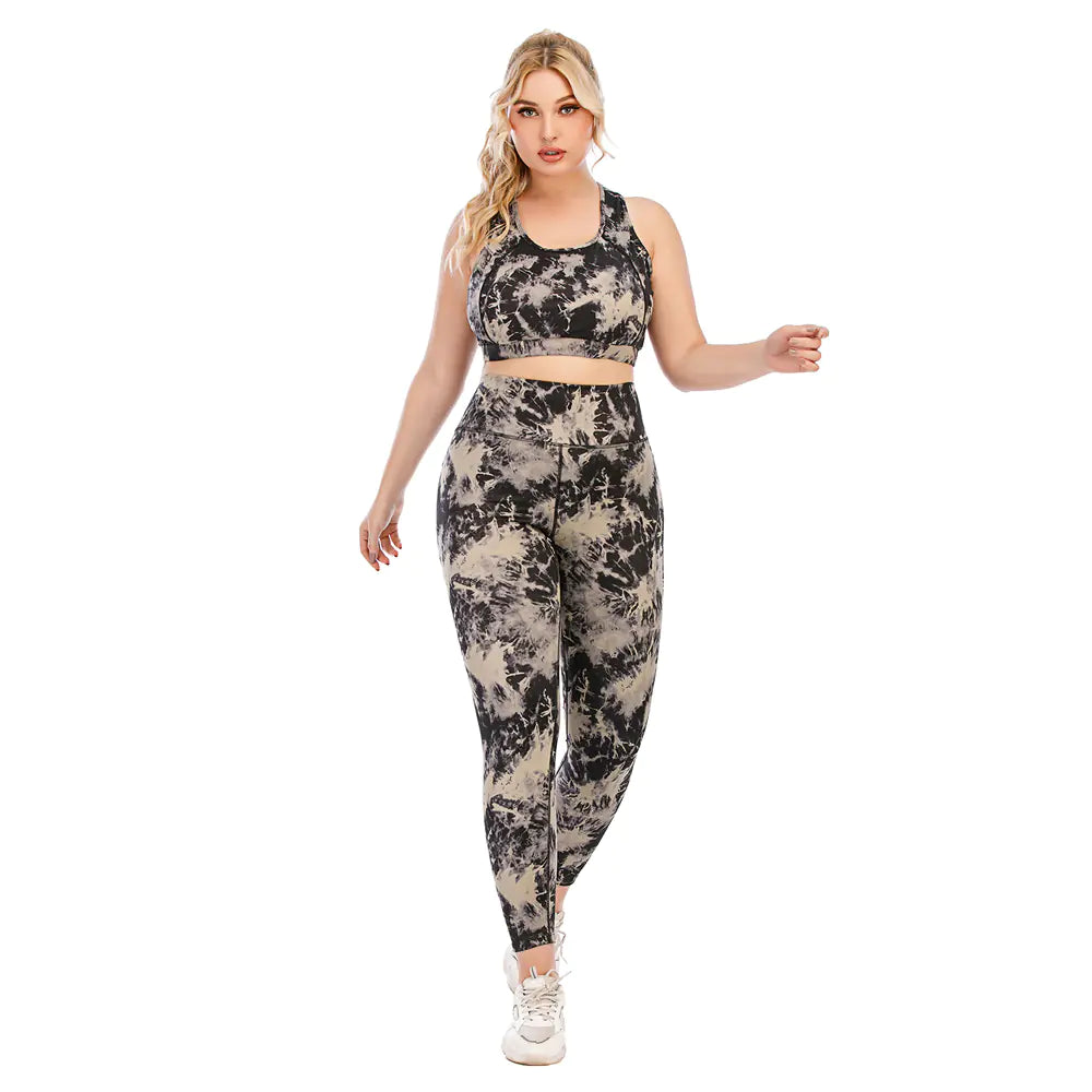 Plus Size Yoga & Gym Set