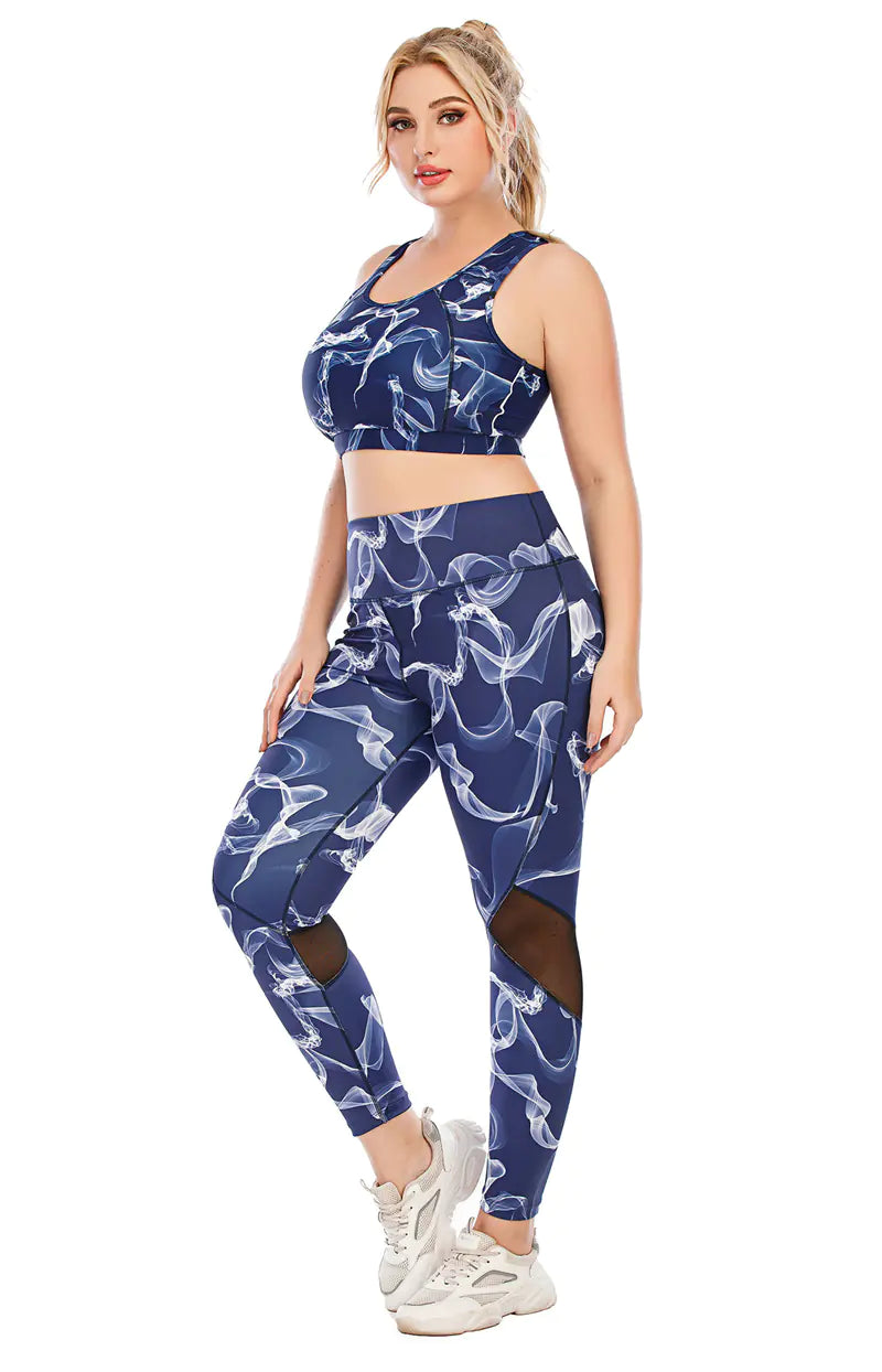 Plus Size Fitness Set