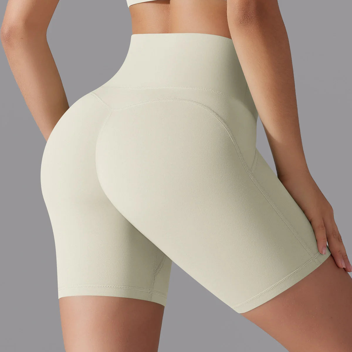 High Waisted Yoga Shorts
