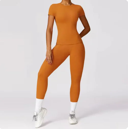 Short Sleeve Yoga Top
