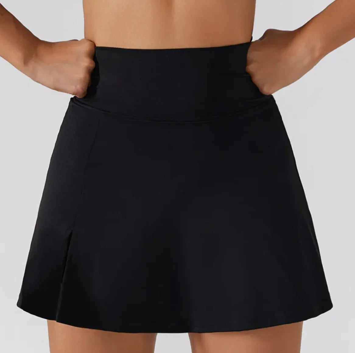 Ribbed One-Shoulder Yoga Set
