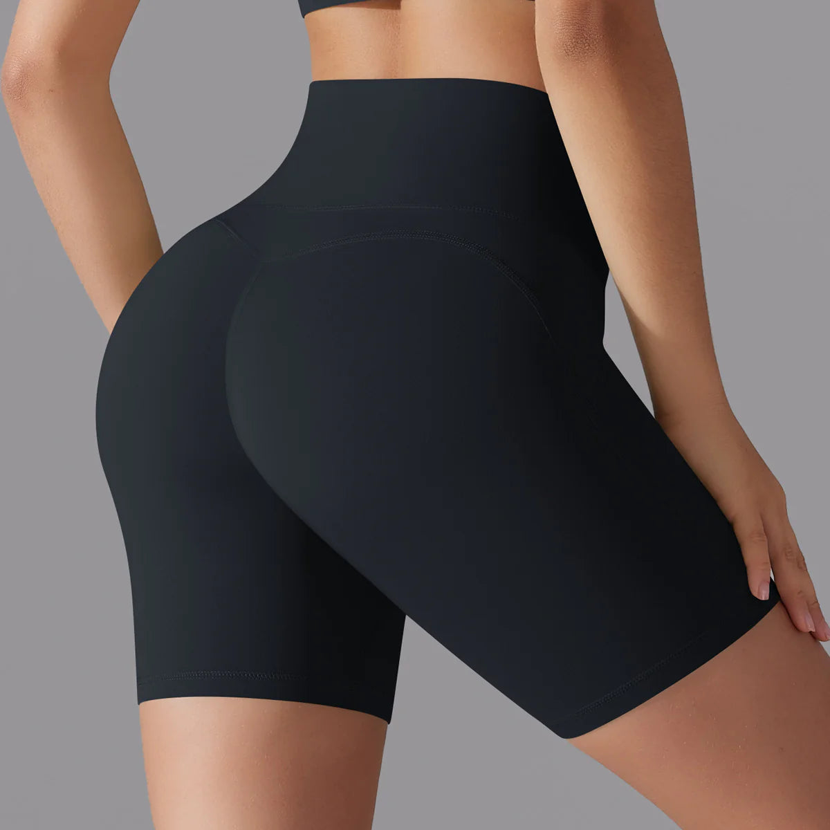 High Waisted Yoga Shorts