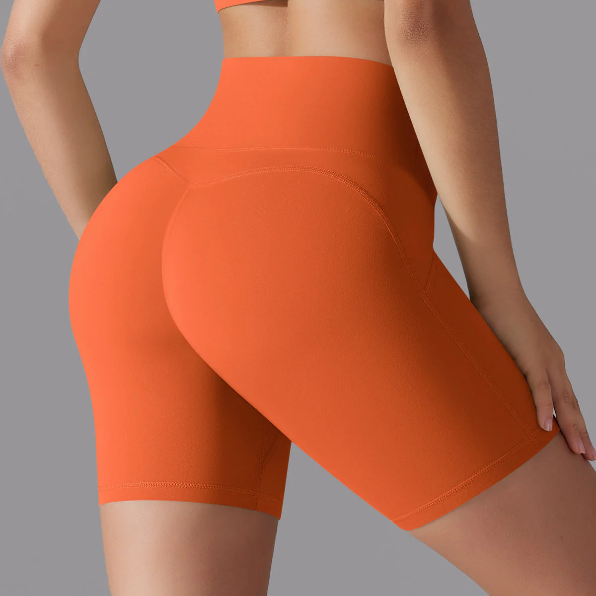 High Waisted Yoga Shorts