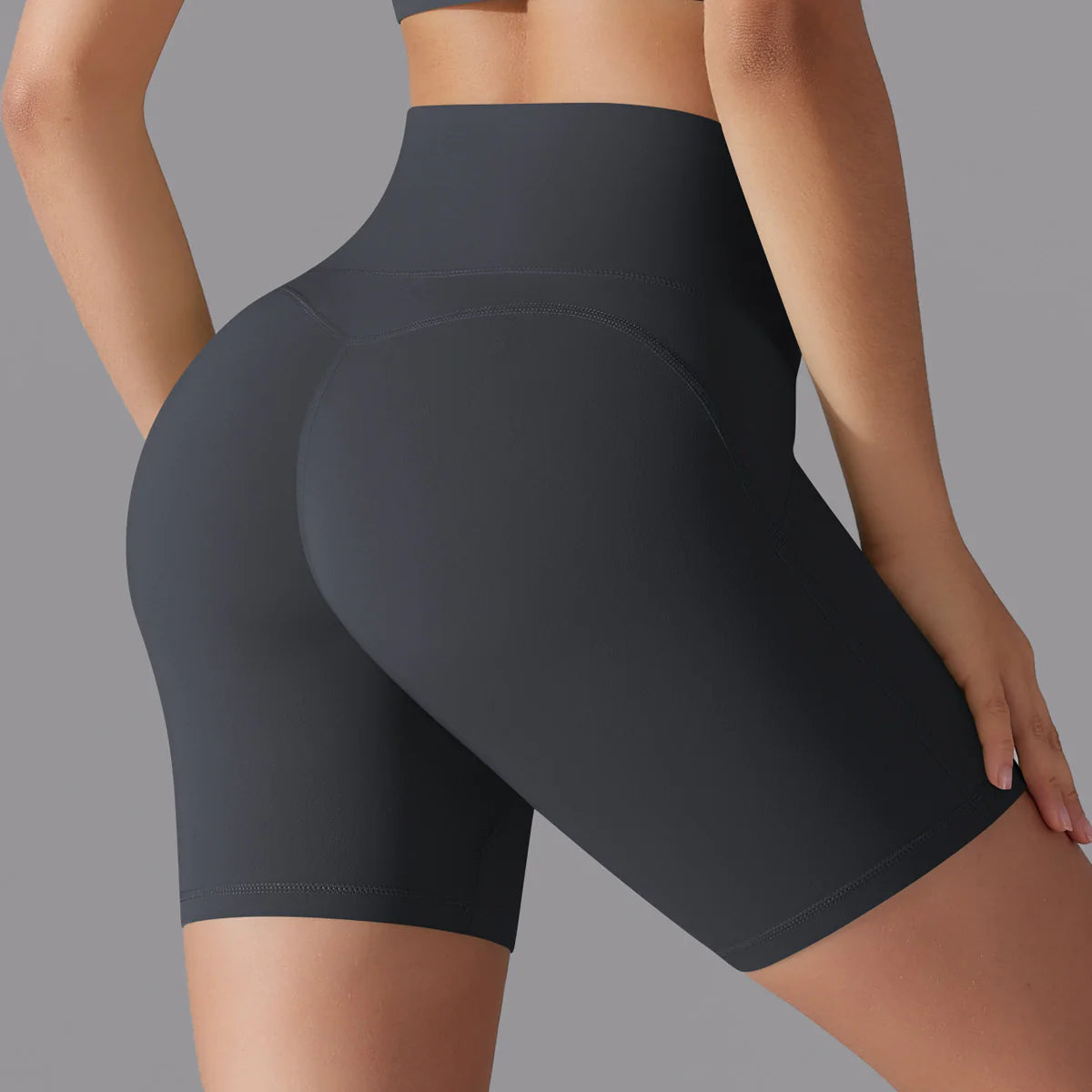 High Waisted Yoga Shorts