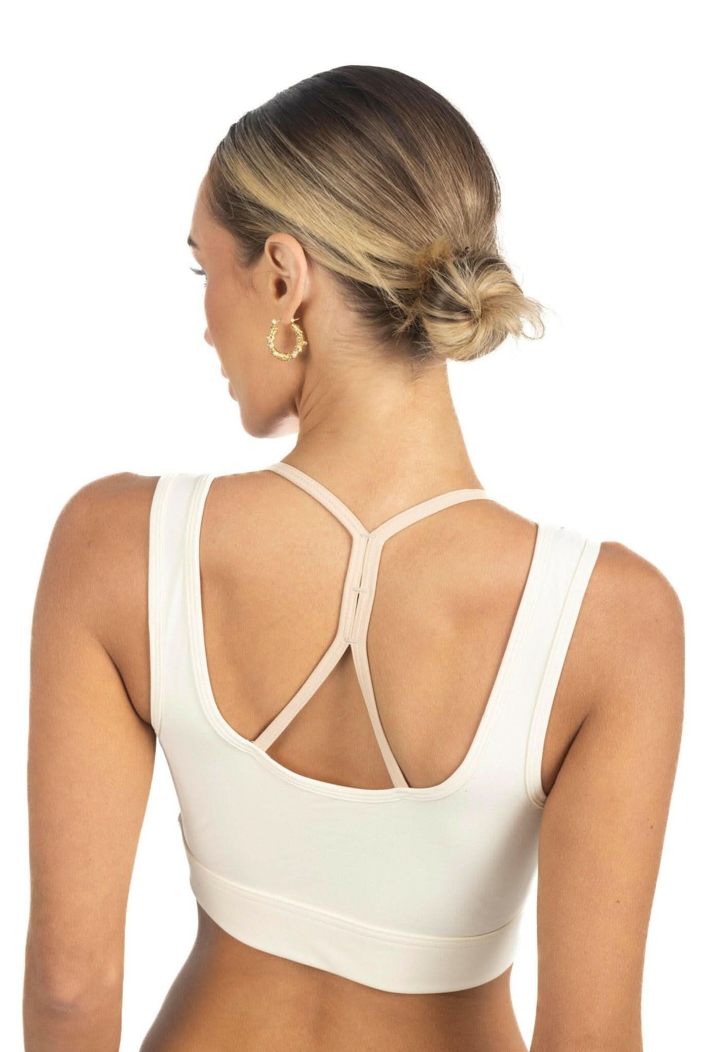 Cleo Colour Block Double-Fabric Active Top