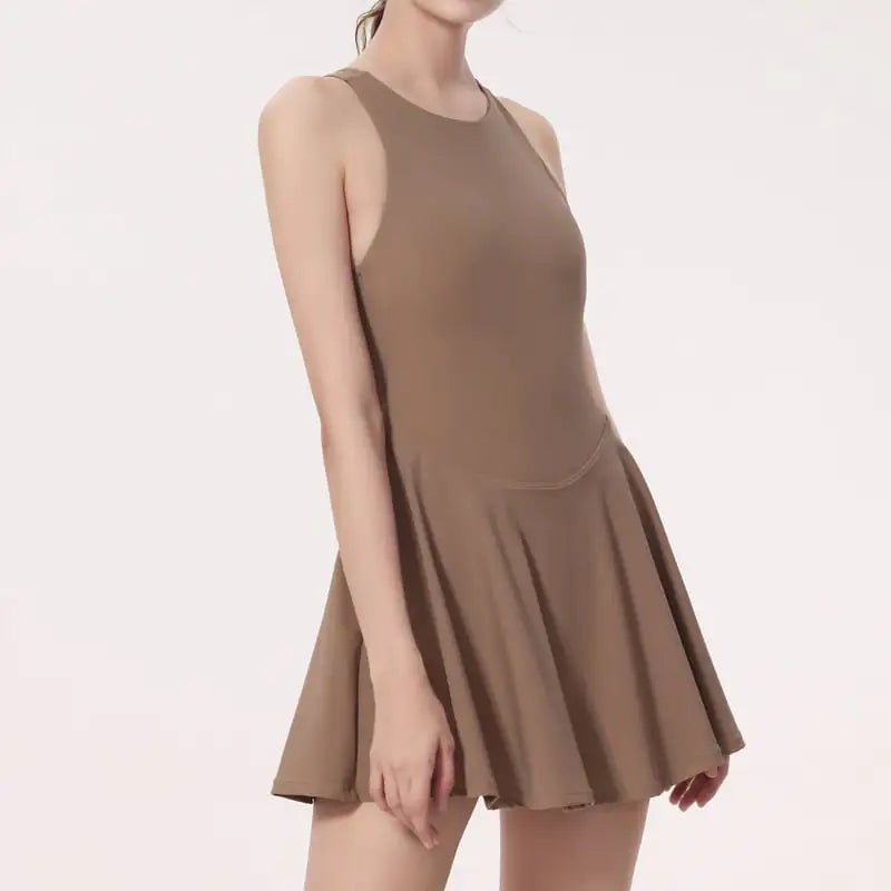 Beauty Back Yoga Jumpsuit Dress