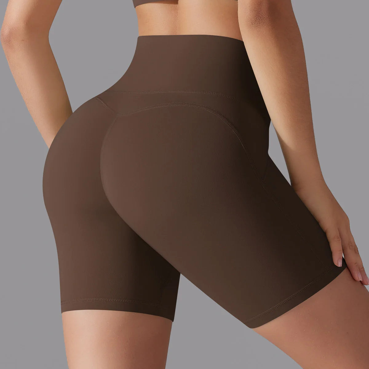 High Waisted Yoga Shorts