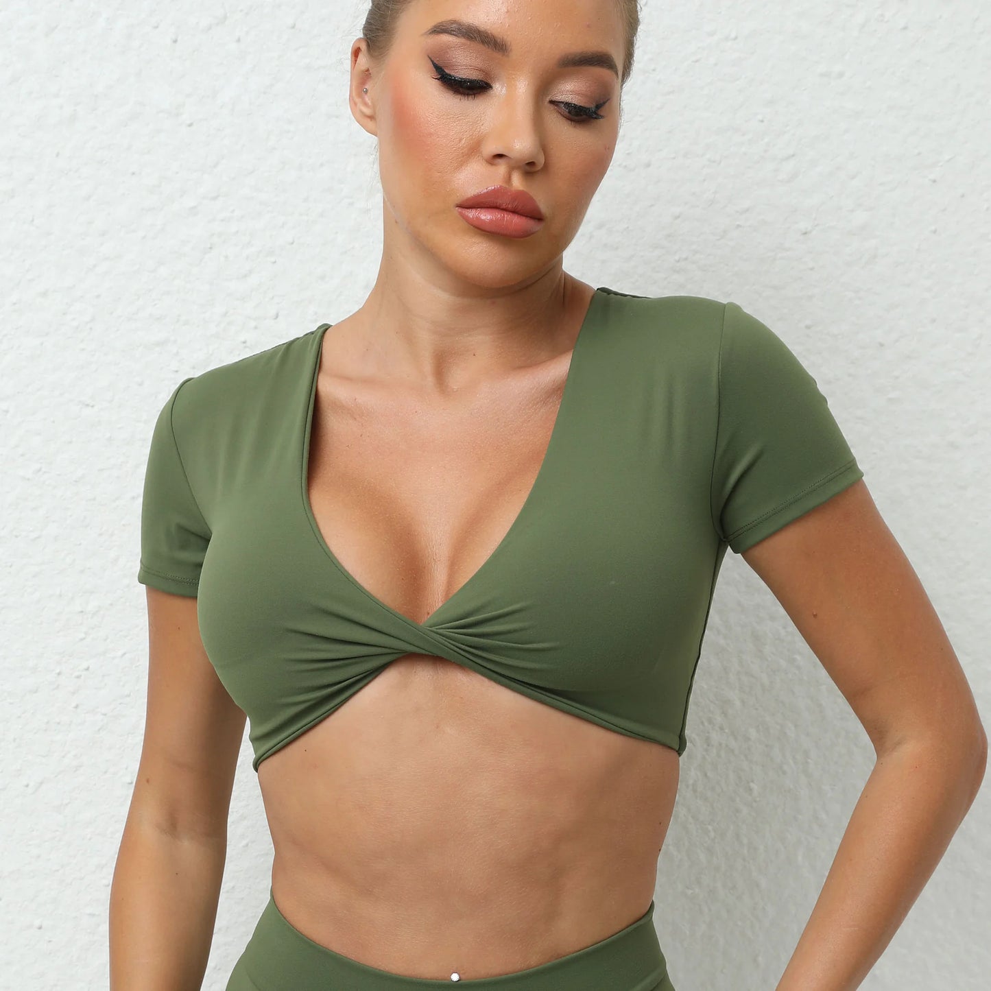V-Neck Yoga Tee