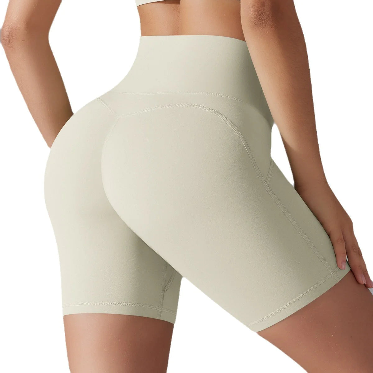 High Waisted Yoga Shorts